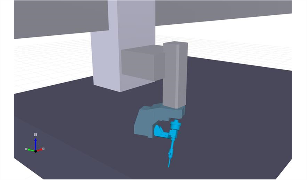 Schematic Example 5 Axis 2.5D Beam Cutting Solution