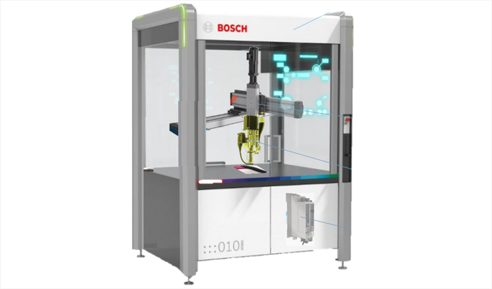 Schematic Example High-end CNC Dispensing Solution