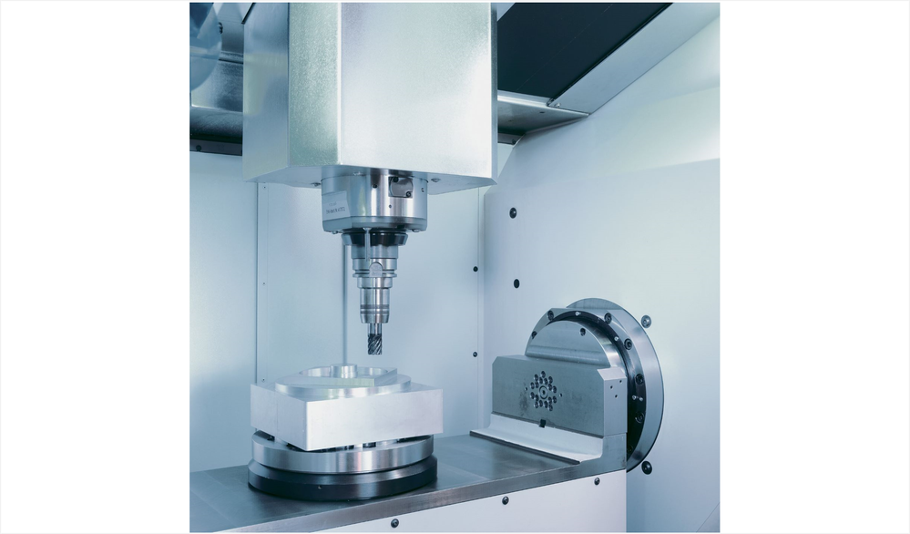Application Example Milling Machining Center - Production of Cubic Workpieces © SW EMAG