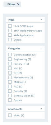 ctrlX AUTOMATION Community New Sidebar Filter.png