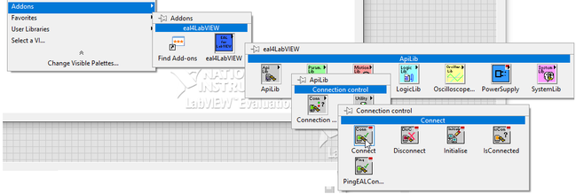 EAL for ctrlX DRIVE  - Toolbox for LabVIEW™