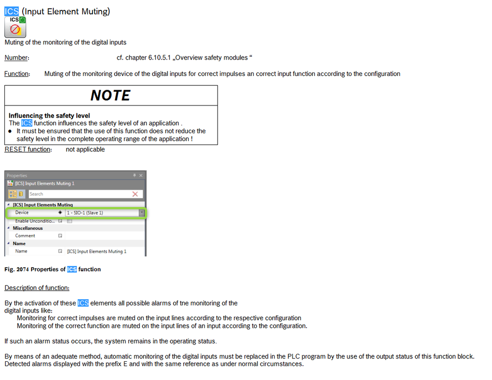 ICS Online Documentation