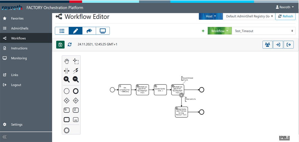 Orchestrate your processes with the BPMN Workflow Manager
