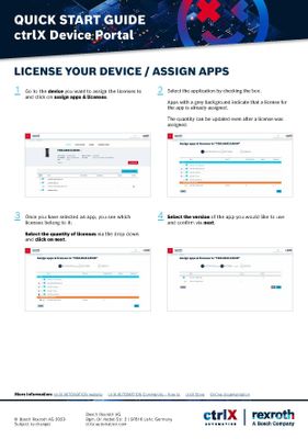 LICENSE YOUR DEVICE