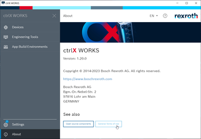 ctrlX WORKS general terms of use