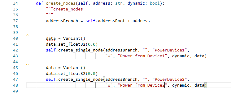 Nodes Creation