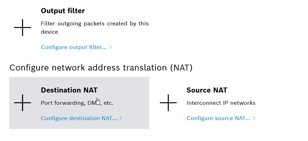 DNAT chain