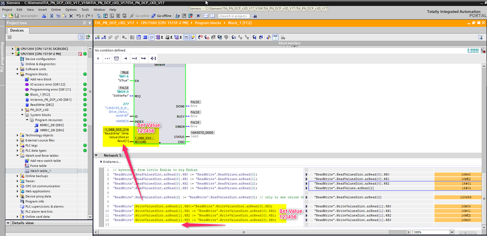 Write parameter S37