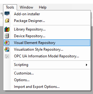 Use the Visual Element Repository to manage all user-defined HTML5 controls..  See the radio button marked "HTML5 Controls".