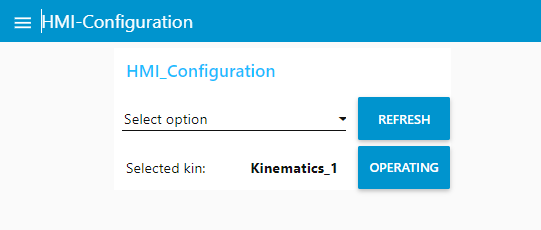 HMI-Configuration of G-Code UI