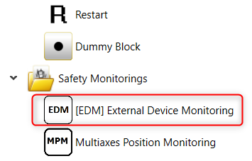 Existing EDM Block