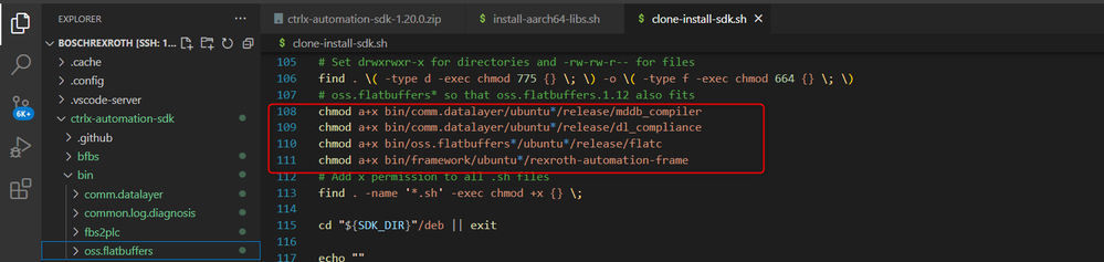 Wrong path in clone-install-sdk.sh