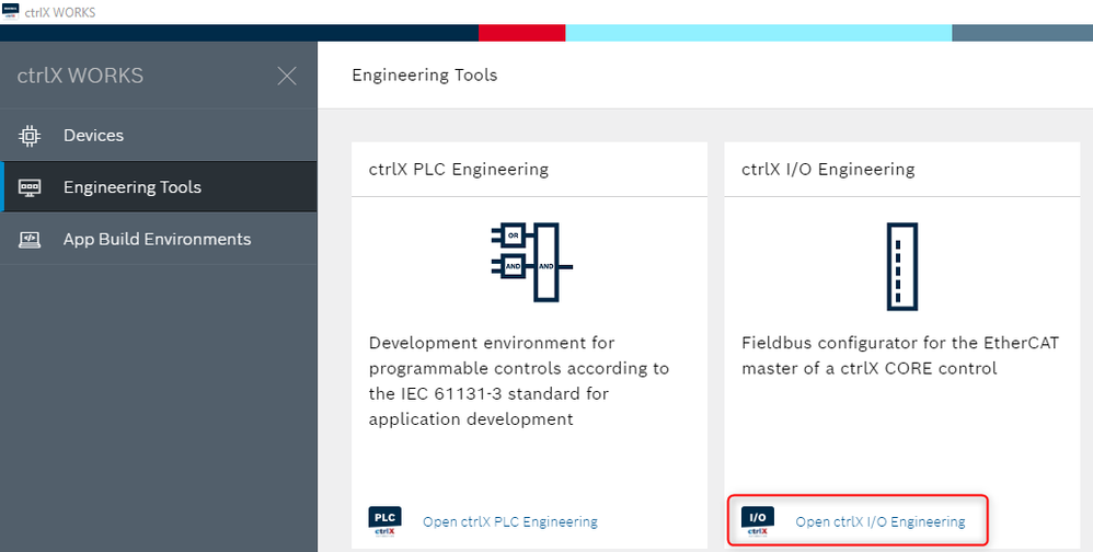 ctrlX WORKS Engineering Tools