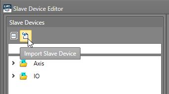 Slave Device Import