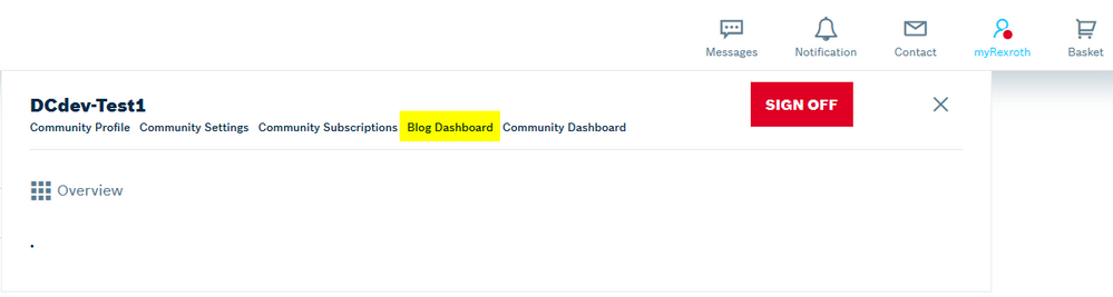 Community FAQ Blog Dashboard