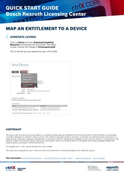 MAP AN ENTITLEMENT TO A DEVICE II