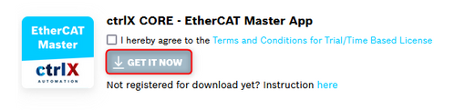 Download EtherCAT Master App
